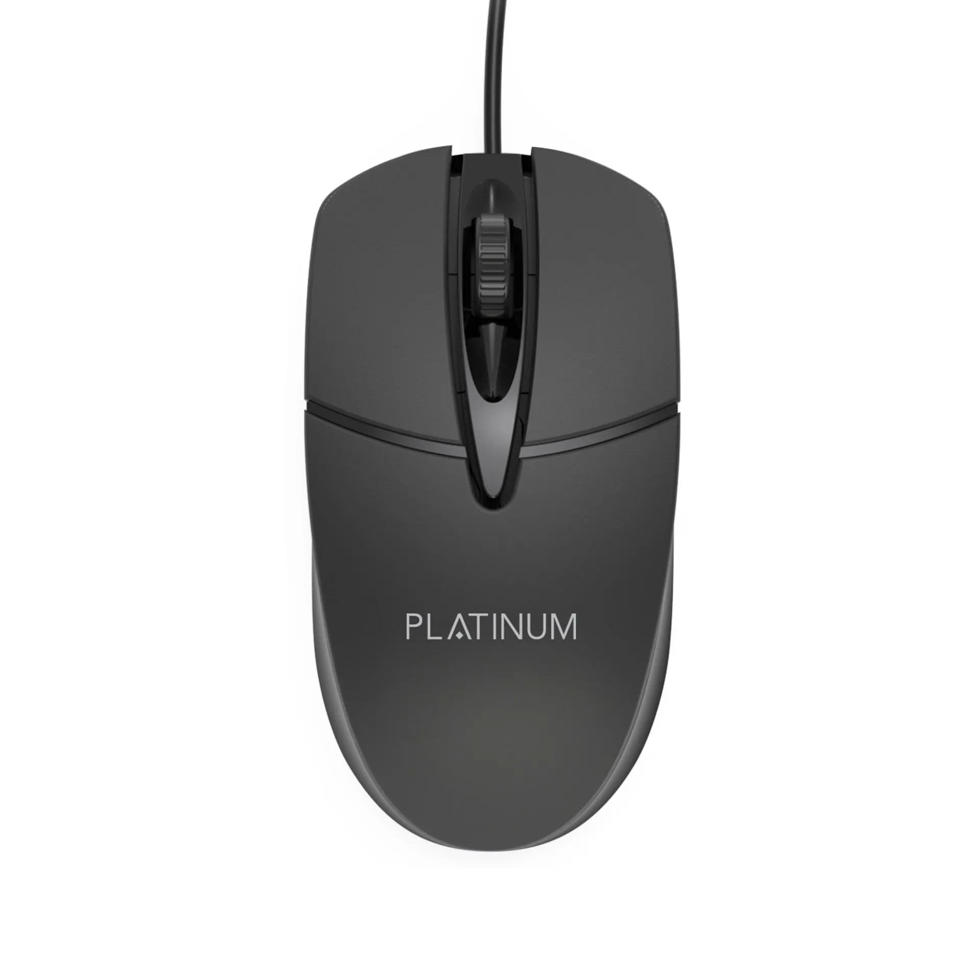 Platinum VITAL Series Wired Optical Mouse - Black (P-MOUSVITBK) اكسسوارات